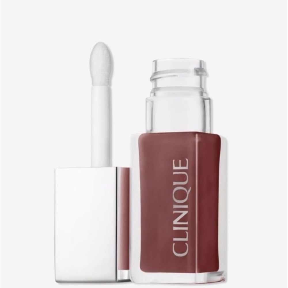 Clinique Pop lip + cheek oil in nude honey NEW lipstick 2 in 1 cosmetic makeup